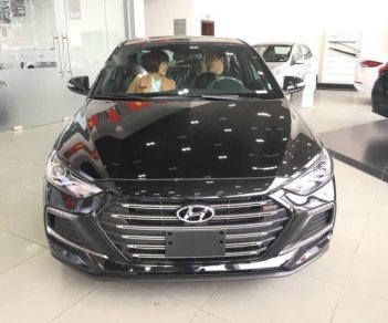 Hyundai Elantra 1.6 Turbo 2019 - Bán Hyundai Elantra 1.6 Turbo 2019, màu đen