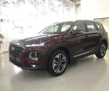 Hyundai Santa Fe   2.2 AT 2019 - Bán ô tô Hyundai Santa Fe đời 2019, màu đỏ