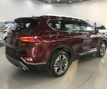 Hyundai Santa Fe   2.2 AT 2019 - Bán ô tô Hyundai Santa Fe đời 2019, màu đỏ