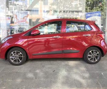 Hyundai Grand i10   1.2 MT Base 2019 - Cần bán xe Hyundai Grand i10 sản xuất 2019, màu đỏ, 330 triệu