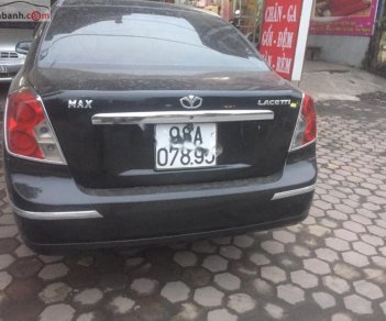 Daewoo Lacetti 2007 - Cần bán lại xe Daewoo Lacetti sản xuất 2007, màu đen, giá tốt