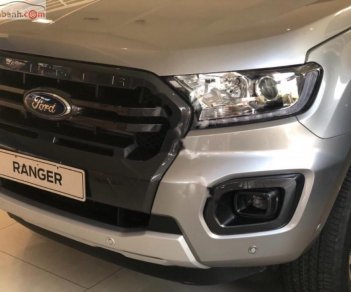 Ford Ranger Wildtrak 2.0L 4x4 AT 2018 - Cần bán Ford Ranger Wildtrak 2.0L 4x4 AT 2018, màu bạc, nhập khẩu nguyên chiếc