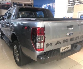 Ford Ranger Wildtrak 2.0L 4x4 AT 2018 - Cần bán Ford Ranger Wildtrak 2.0L 4x4 AT 2018, màu bạc, nhập khẩu nguyên chiếc