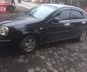 Daewoo Lacetti 2007 - Cần bán lại xe Daewoo Lacetti sản xuất 2007, màu đen, giá tốt