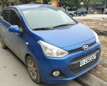 Hyundai Grand i10   1.0 MT  2014 - Bán Hyundai Grand i10 1.0 MT sản xuất 2014, màu xanh lam