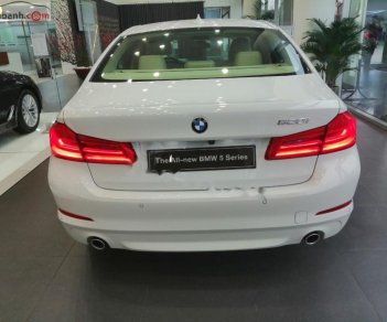 BMW 5 Series 520i 2018 - Bán BMW 520i All New G30, nhập khẩu, màu trắng, nội thất beige, xe có thể giao ngay với đầy đủ hồ sơ