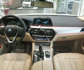 BMW 5 Series 520i 2018 - Bán BMW 520i All New G30, nhập khẩu, màu trắng, nội thất beige, xe có thể giao ngay với đầy đủ hồ sơ