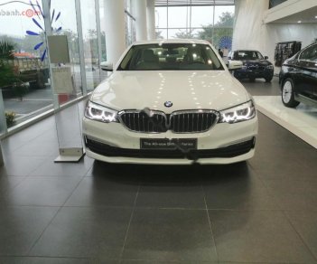 BMW 5 Series 520i 2018 - Bán BMW 520i All New G30, nhập khẩu, màu trắng, nội thất beige, xe có thể giao ngay với đầy đủ hồ sơ