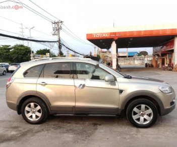 Chevrolet Captiva LT 2008 - Bán ô tô Chevrolet Captiva LT sản xuất năm 2008, màu vàng xe gia đình