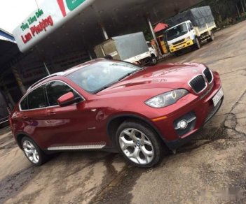 BMW X6 AT 2008 - Cần bán BMW X6 AT sản xuất năm 2008, màu đỏ, xe nhập, giá 800tr