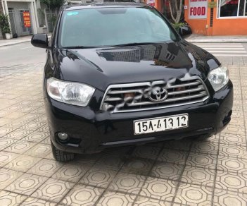 Toyota Highlander Limited 3.5 AWD 2008 - Bán xe Toyota Highlander Limited 3.5 AWD đời 2008, màu đen, nhập khẩu, số tự động