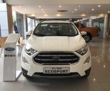 Ford EcoSport   2018 - Cần bán Ford EcoSport 2018, màu trắng, mới 100%