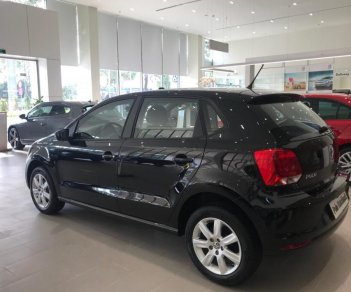 Volkswagen Polo 2017 - Cần bán xe Volkswagen Polo HB đen - Ưu đãi đặc biệt dịp khai trương