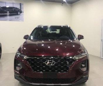 Hyundai Santa Fe 2.4L HTRAC 2019 - Cần bán xe Hyundai Santa Fe 2.4L HTRAC 2019, màu đỏ