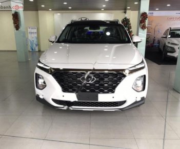 Hyundai Santa Fe 2.2L HTRAC 2019 - Bán Hyundai Santa Fe 2.2L HTRAC đời 2019, màu trắng