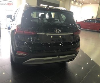 Hyundai Santa Fe 2.4L HTRAC 2019 - Bán ô tô Hyundai Santa Fe 2.4L HTRAC đời 2019, màu đen