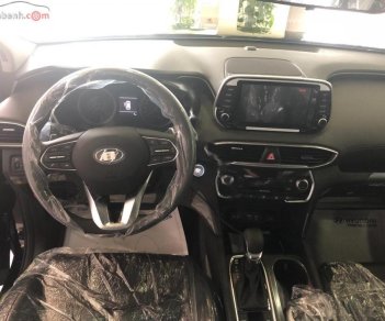 Hyundai Santa Fe 2.4L HTRAC 2019 - Bán ô tô Hyundai Santa Fe 2.4L HTRAC đời 2019, màu đen