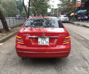 Mercedes-Benz C class C300 2012 - Cần bán lại xe Mercedes C300 đời 2012, màu đỏ, nhập khẩu nguyên chiếc