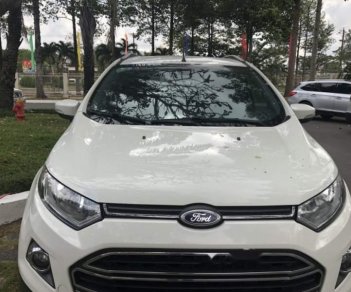 Ford EcoSport 2014 - Bán xe Ford EcoSport sản xuất năm 2014, màu trắng xe gia đình