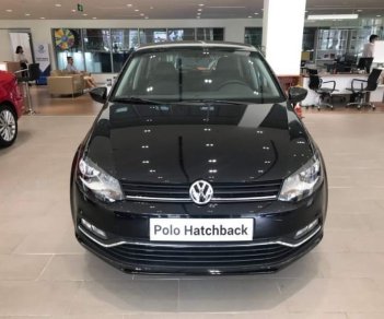 Volkswagen Polo   2018 - Bán Volkswagen Polo sản xuất năm 2018, màu đen, nhập khẩu 