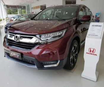 Honda CR V   2019 - Bán Honda CR V đời 2019, màu đỏ, xe nhập 