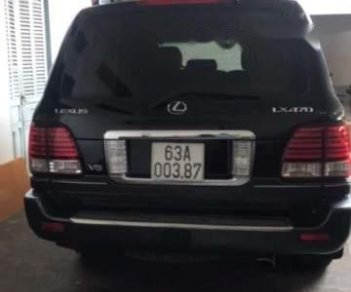 Lexus LX 470 2007 - Bán Lexus LX 470 năm sản xuất 2007, màu đen, nhập khẩu