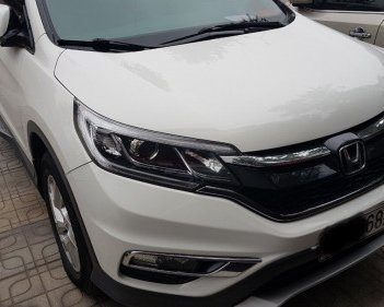 Honda CR V   2.0 AT  2015 - Cần bán lại xe Honda CR V 2.0 AT đời 2015, màu trắng chính chủ