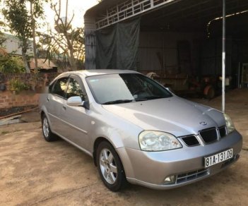 Daewoo Lacetti   2005 - Cần bán gấp Daewoo Lacetti năm 2005, màu bạc, xe nhập, giá 195tr