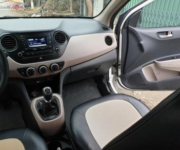 Hyundai Grand i10    1.0 MT 2014 - Cần bán gấp Hyundai Grand i10 1.0 MT năm 2014, màu trắng, xe nhập chính chủ