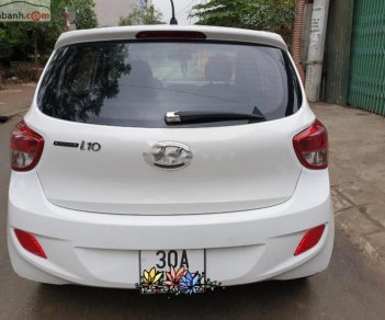 Hyundai Grand i10    1.0 MT 2014 - Cần bán gấp Hyundai Grand i10 1.0 MT năm 2014, màu trắng, xe nhập chính chủ