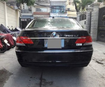 BMW 7 Series 750Li 2008 - Cần bán BMW 7 Series 750Li năm 2008, màu đen, xe nhập, giá 700tr