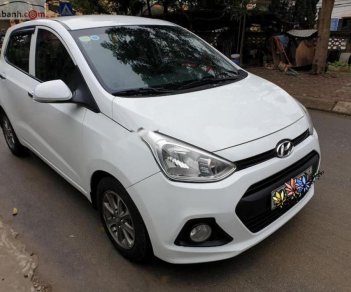 Hyundai Grand i10    1.0 MT 2014 - Cần bán gấp Hyundai Grand i10 1.0 MT năm 2014, màu trắng, xe nhập chính chủ