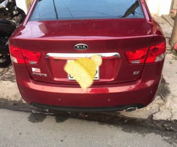 Kia Forte   2012 - Bán Kia Forte năm sản xuất 2012, màu đỏ, xe còn mới