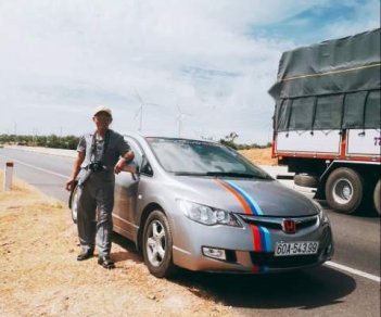 Honda Civic   1.8 AT   2008 - Cần bán gấp Honda Civic 1.8 AT đời 2008, nhập khẩu nguyên chiếc, bao đâm đụng, ngập nước