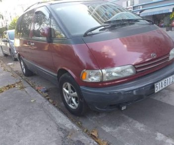 Toyota Previa   1990 - Bán xe Toyota Previa sản xuất năm 1990, màu đỏ, chính chủ bao ký rút hồ sơ gốc