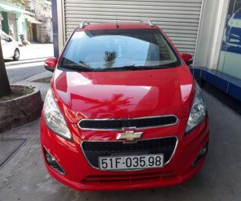 Chevrolet Spark     AT   2014 - Bán Chevrolet Spark AT đời 2014, màu đỏ, xe đi hơn 28.000km