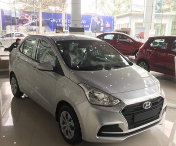 Hyundai Grand i10 1.2MT 2019 - Cần bán Hyundai Grand i10 1.2MT đời 2019, màu bạc, giá 340tr