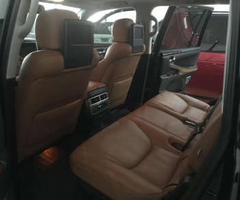 Lexus LX  570 2014 - Lexus LX570 sản xuất 2014, đăng ký 2015, màu đen, nội thất nâu, thuế sang tên 2%, giá tốt. LH: 0906223838