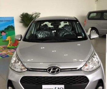 Hyundai Grand i10   2019 - Cần bán xe Hyundai Grand i10 đời 2019, màu bạc