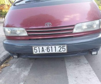 Toyota Previa   1990 - Bán xe Toyota Previa sản xuất năm 1990, màu đỏ, chính chủ bao ký rút hồ sơ gốc