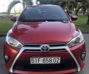 Toyota Yaris G 2015 - Bán Toyota Yaris G đời 2015, màu đỏ, nhập khẩu  