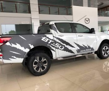 Mazda BT 50   2018 - Bán xe Mazda BT 50 đời 2018, màu trắng, nhập khẩu nguyên chiếc