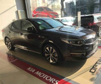 Kia Optima  GAT 2017 - Cần bán Kia Optima GAT năm 2017, màu nâu, giá chỉ 789 triệu