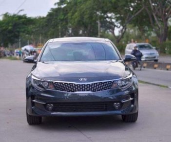 Kia Optima  2.0AT 2018 - Bán xe Kia Optima 2018, màu xanh lam, 757 triệu