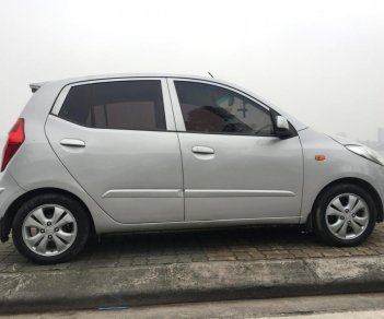 Hyundai i10 2012 - Hyundai i10 màu bạc số sàn, nhập khẩu nguyên chiếc  