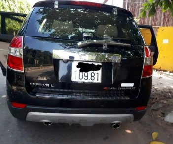 Chevrolet Captiva   LT  2008 - Cần bán Chevrolet Captiva LT đời 2008, màu đen