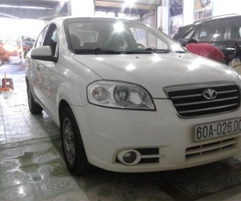 Daewoo Gentra SX 2009 - Cần bán Daewoo Gentra SX sản xuất 2009, màu trắng, giá 200tr