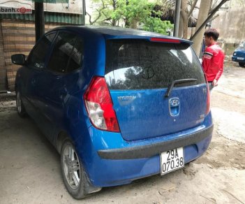 Hyundai i10 2010 - Xe Hyundai i10 2010, màu xanh lam, xe nhập 