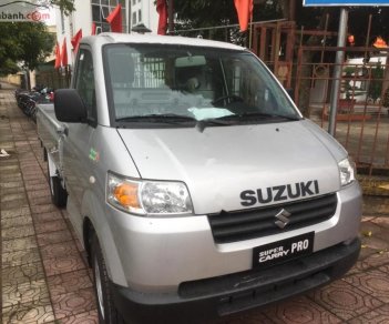 Suzuki Super Carry Pro   2017 - Cần bán Suzuki Super Carry Pro đời 2017, màu bạc, nhập khẩu