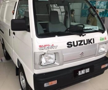 Suzuki Super Carry Van Blind Van 2018 - Cần bán xe Suzuki Super Carry Van Blind Van sản xuất năm 2018, màu trắng